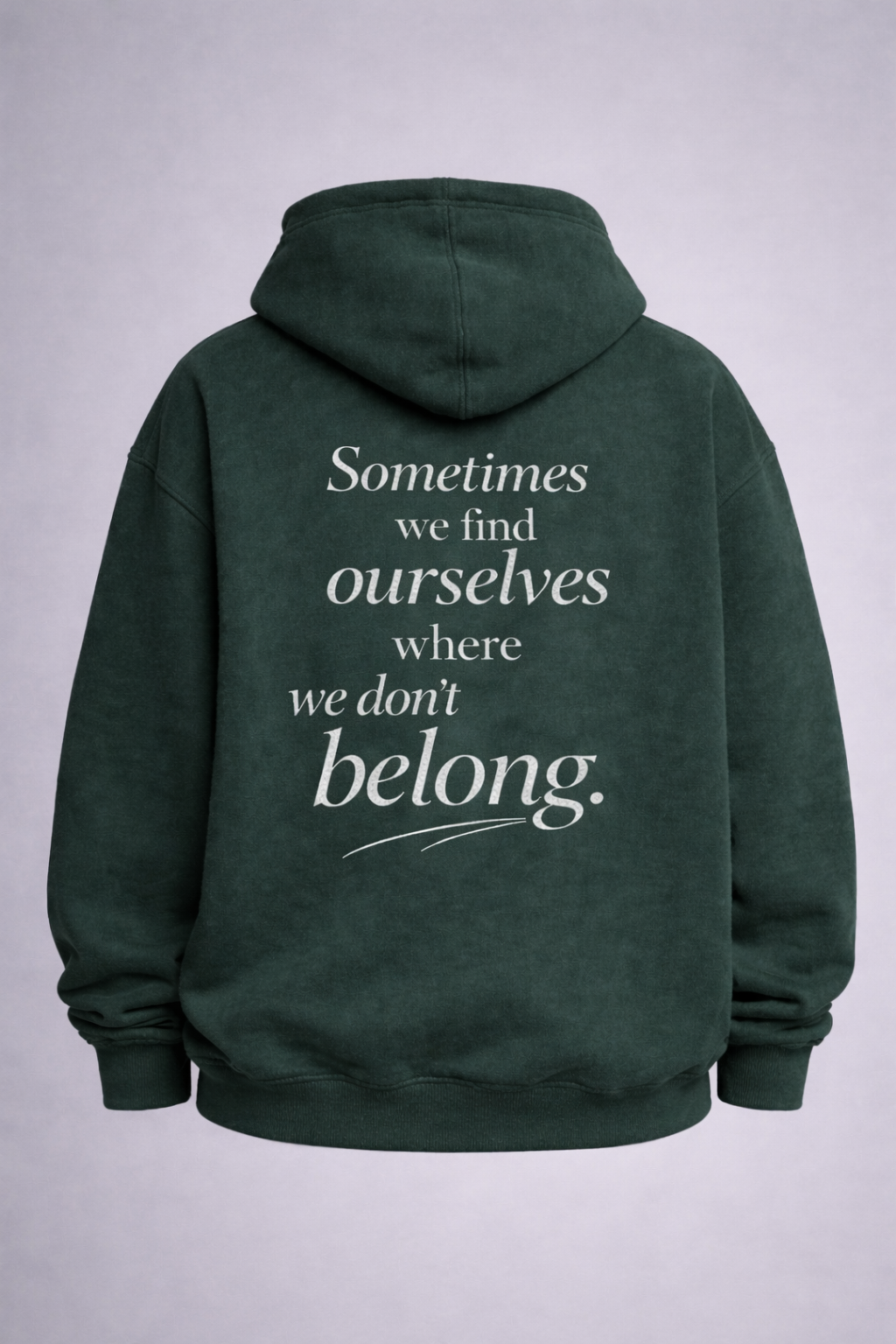 ELix Displaced Hoodie - Mindset Dark Green