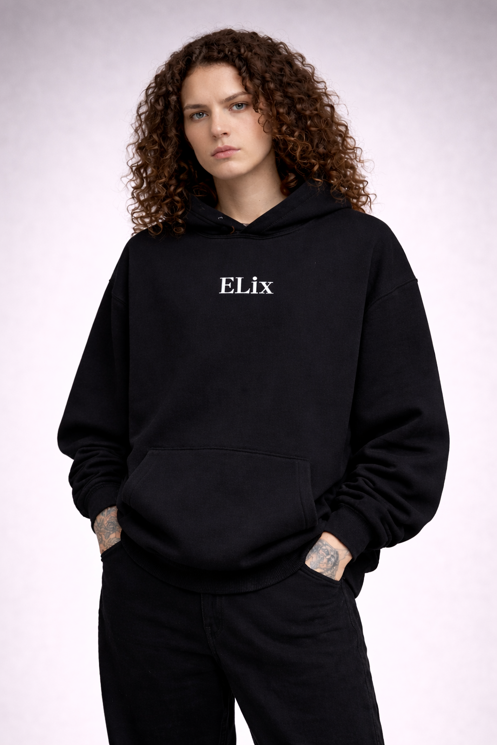 Listening Ear Hoodie – Limited-Mindset Black