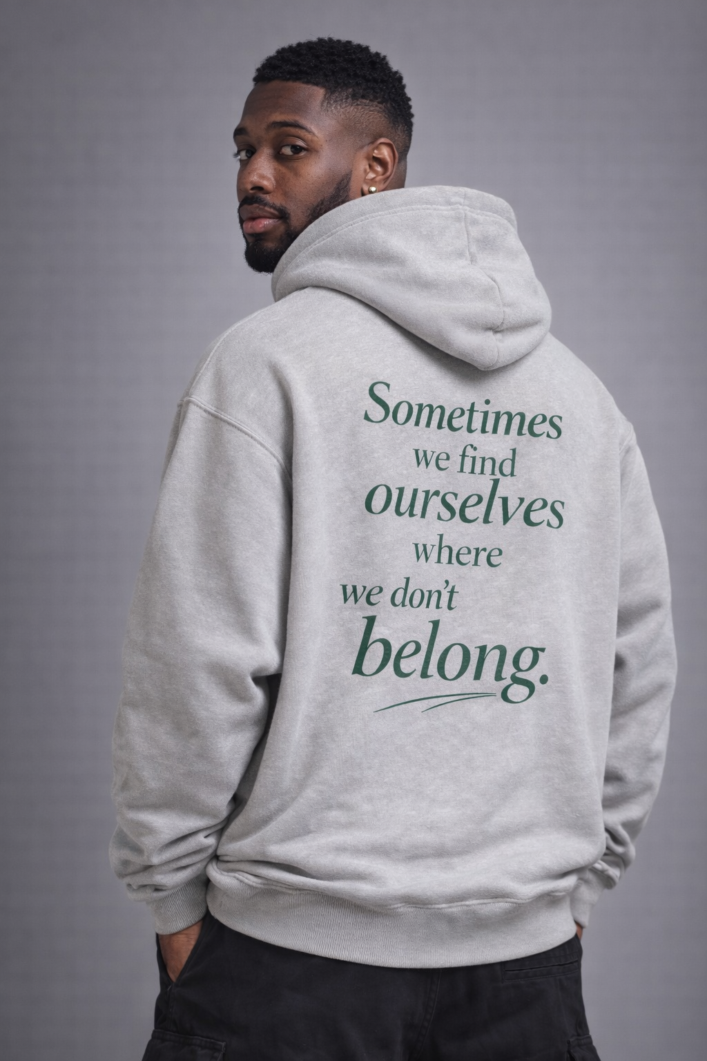 ELix Displaced Hoodie - Mindset Dark Green
