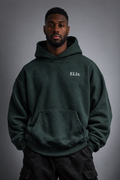 ELix Displaced Hoodie - Mindset Dark Green