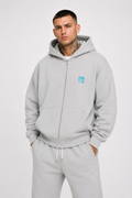 Rennsport Rössler x ELix Collection Signature Zip Hoodie – Racing Grey