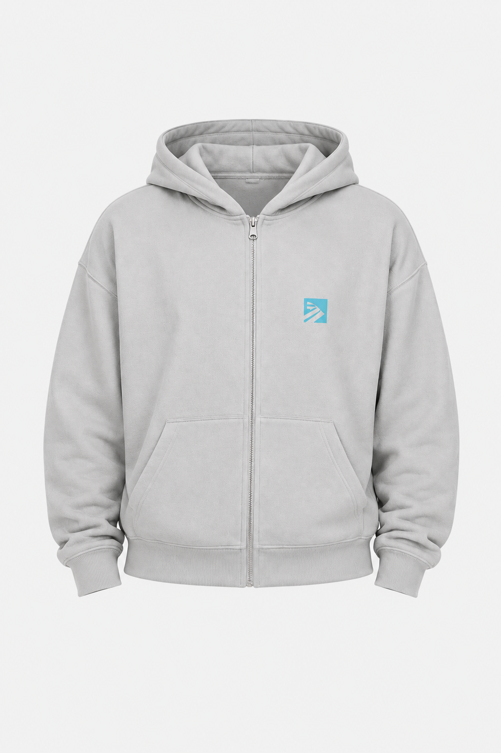 Rennsport Rössler x ELix Collection Signature Zip Hoodie – Racing Grey