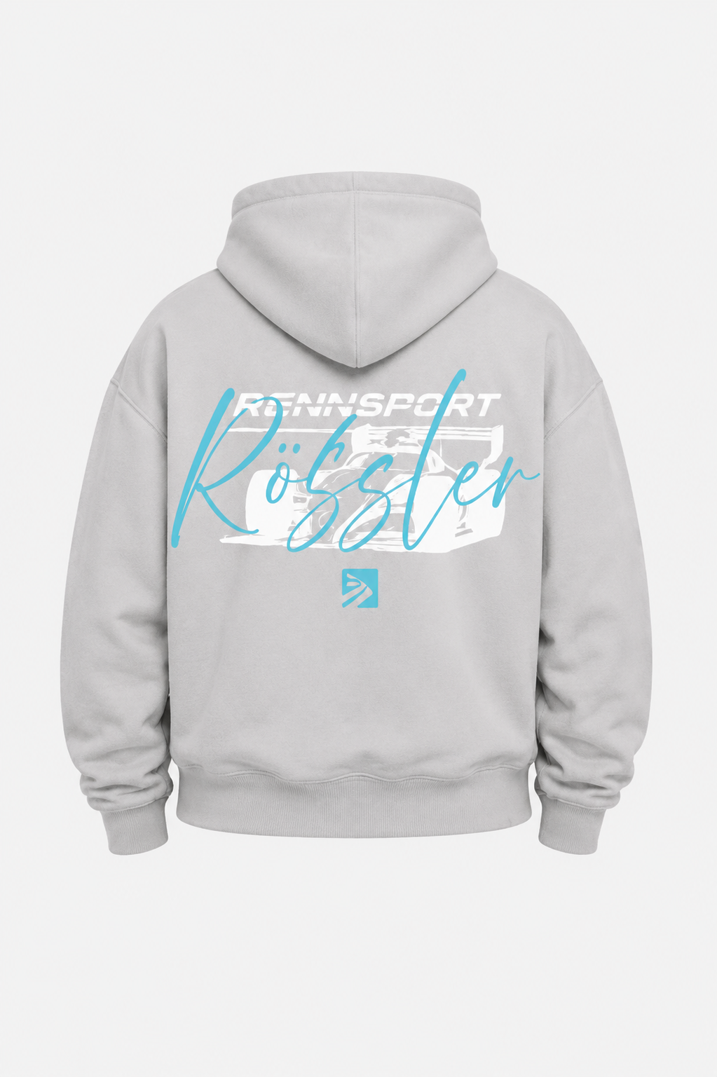 Rennsport Rössler x ELix Collection Signature Hoodie – Racing Grey